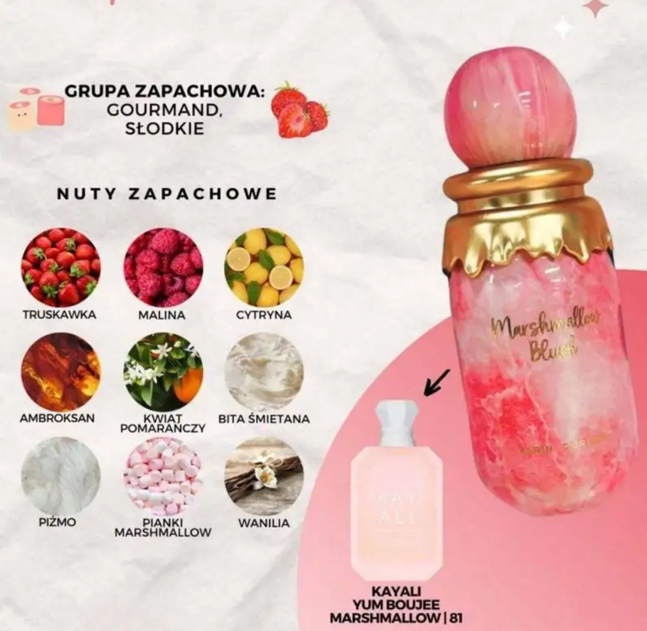 Paris Corner Marshmallow Blush 100ml Eau de parfum Mixte