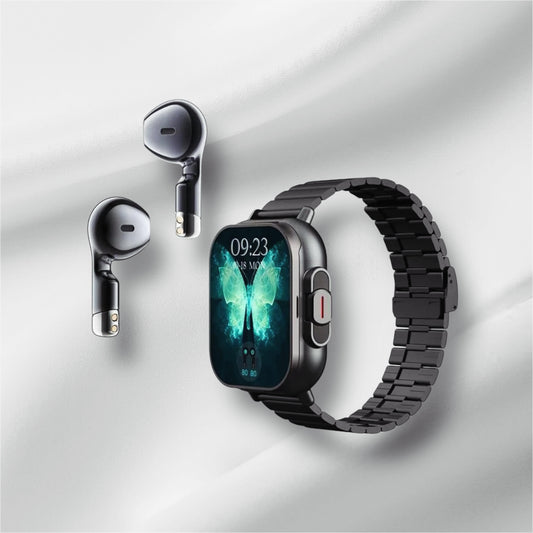 Montre connectée et écouteurs 2-en-1