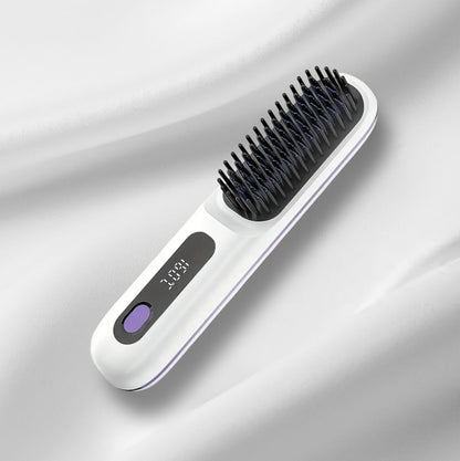 Brosse Lissante et Chauffante - Rechargeable