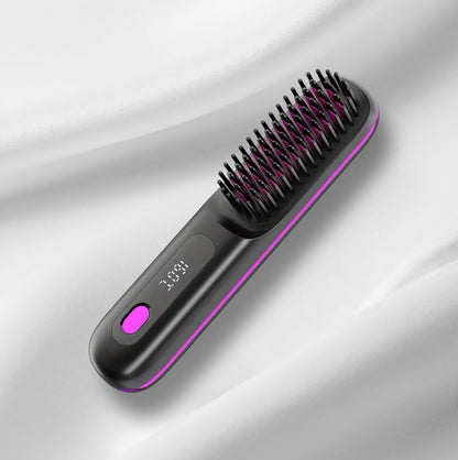 Brosse Lissante et Chauffante - Rechargeable